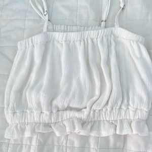 Hollister cropped tank